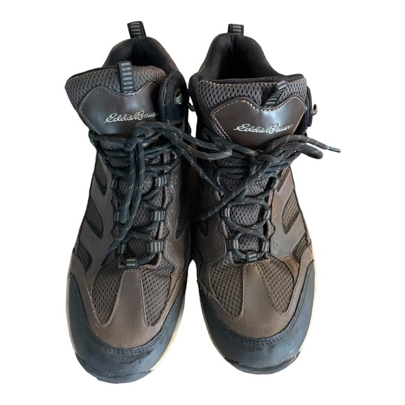 EDDIE BAUER MEN'S HIKING BOOT MODEL: GRAHAM  COLOR: BROWN SIZE: 11 - Picture 8 of 11